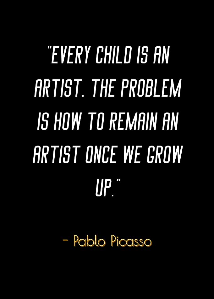 Picasso Quote on Art