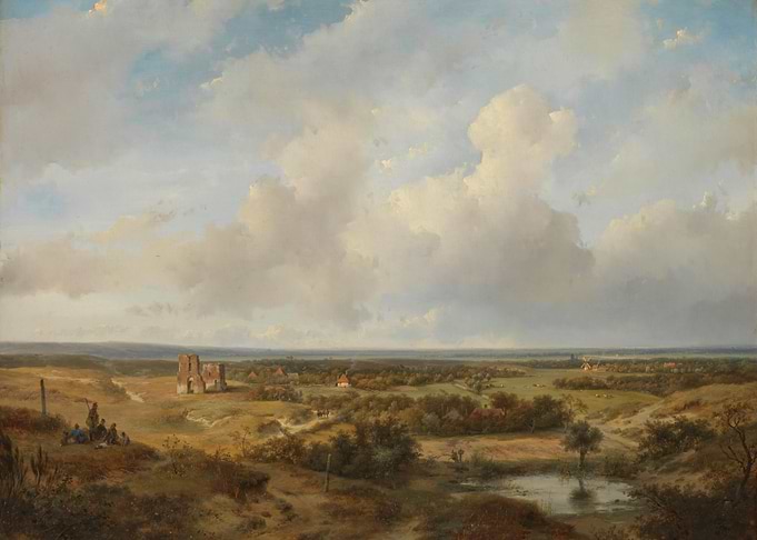 Ruined Tower Landscape