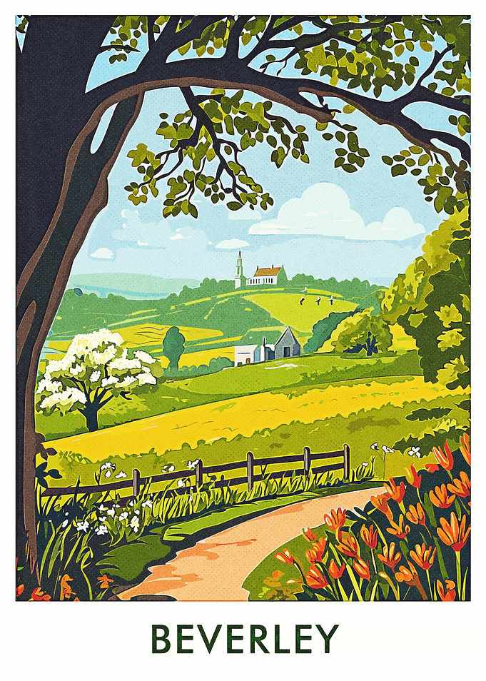 Beverley Landscape Poster