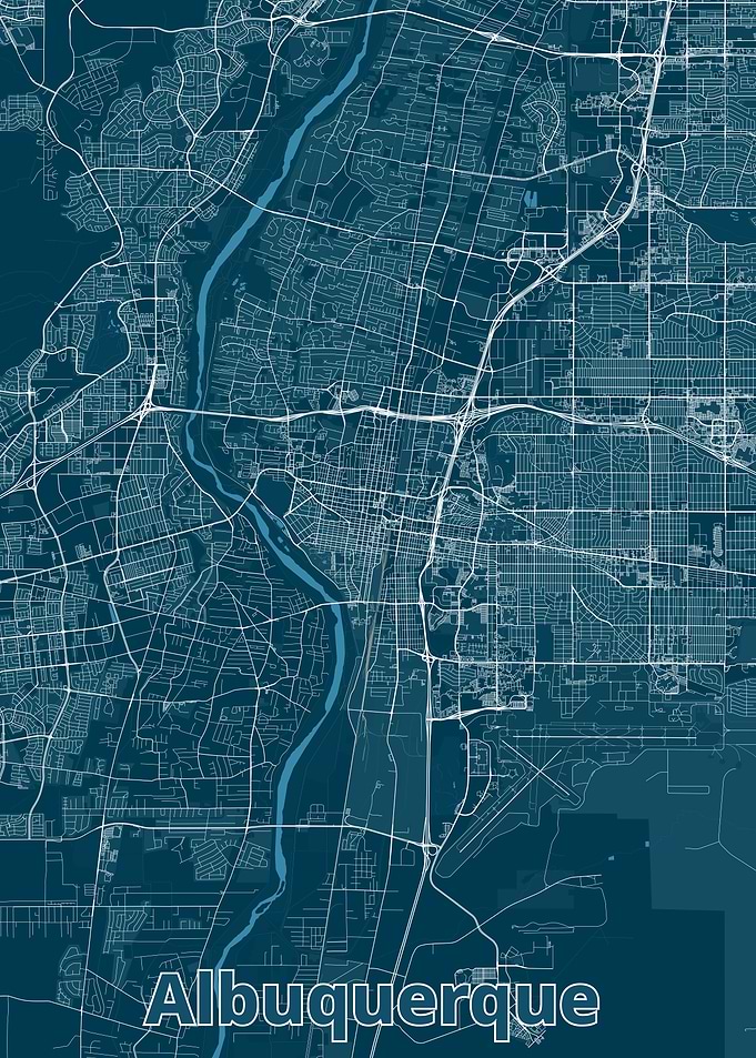 Albuquerque City Map