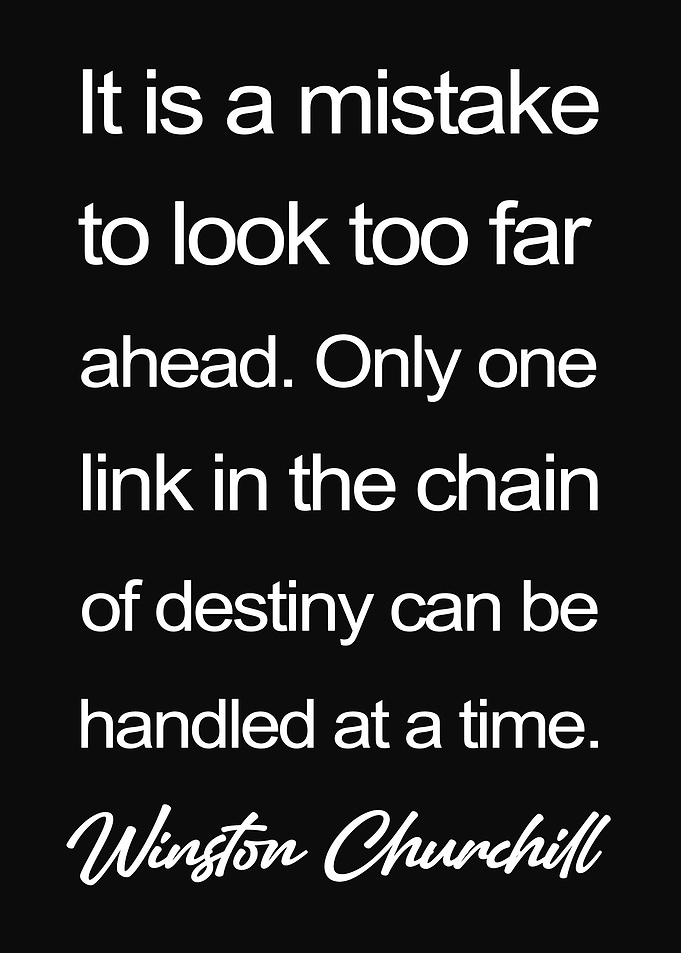 Winston Churchill Quote Success Courage