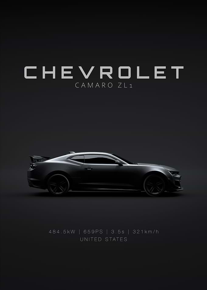 Chevrolet Camaro ZL1 - Specs