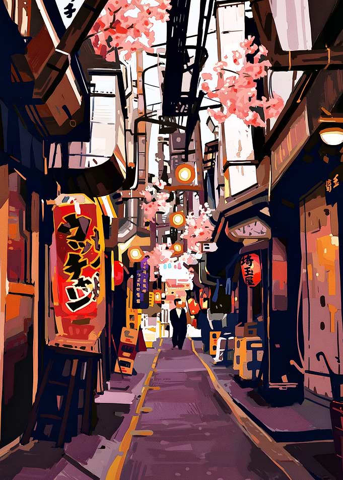 Japanese Alleyway