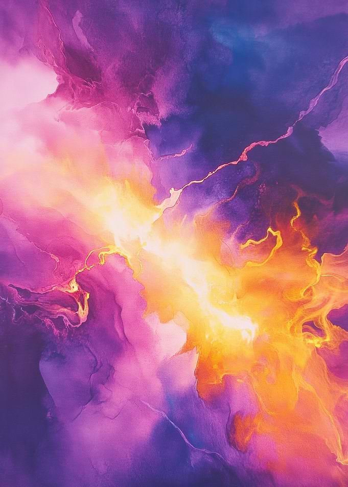 Abstract Watercolor Art