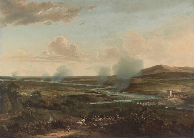 Battle Scene Painting