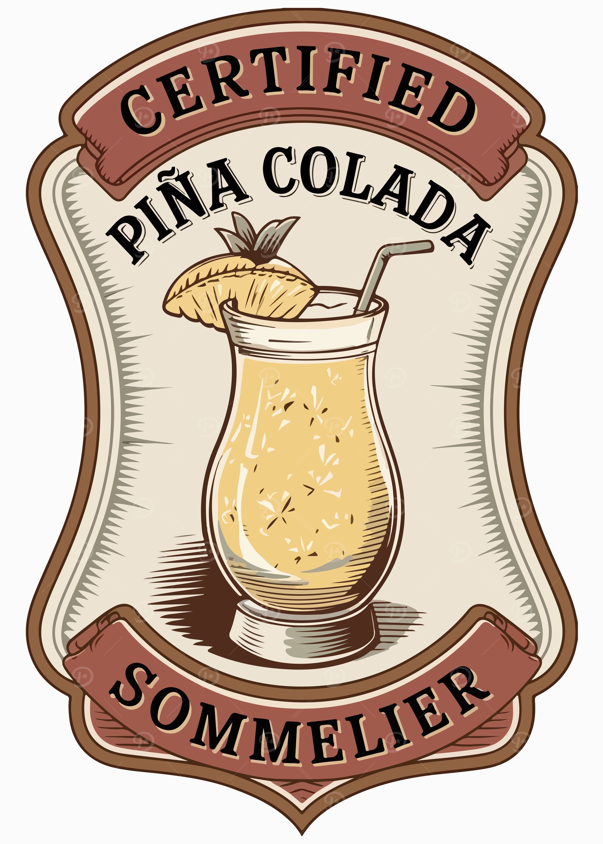 Certified Piña Colada Sommelier