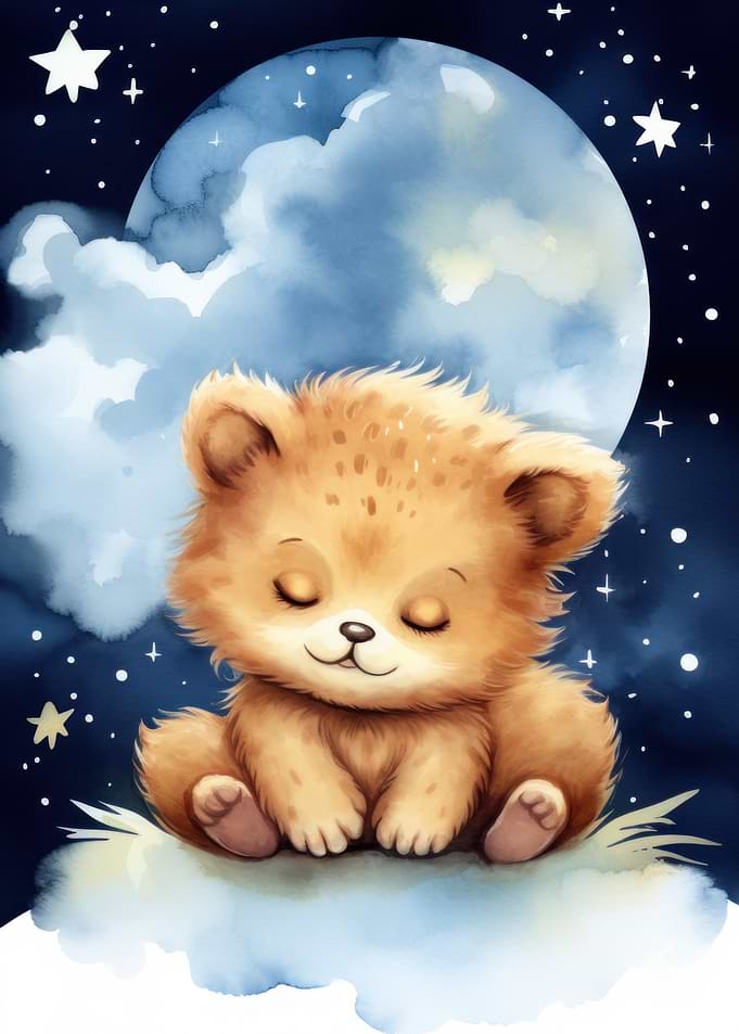 Sleeping Bear Cub