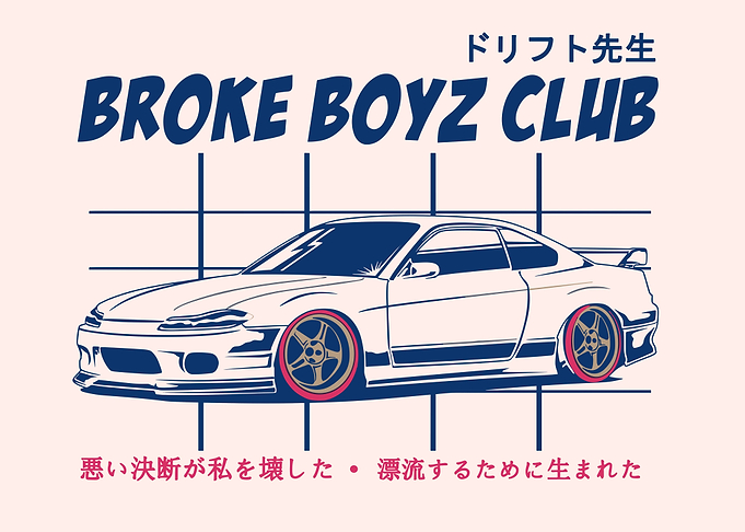 Broke Boyz Club Drift Car