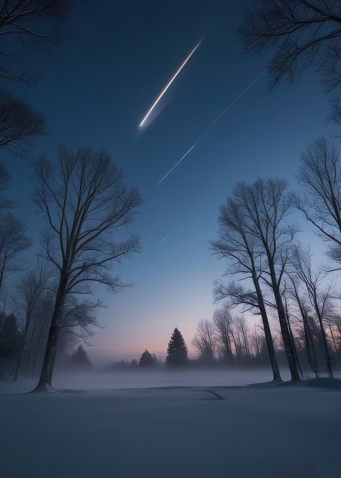 Winter Night Sky