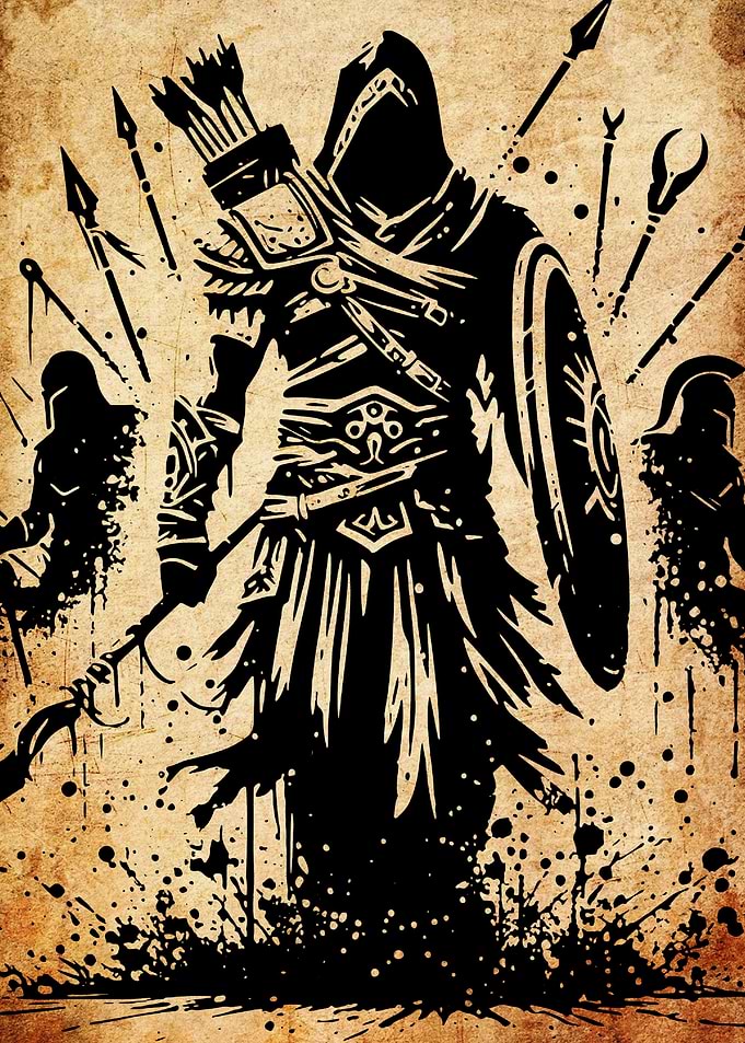 Silhouette Warrior