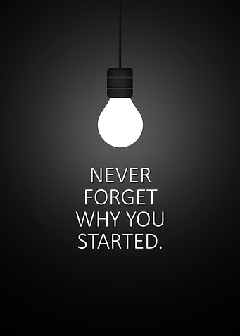 Lightbulb Motivation Poster