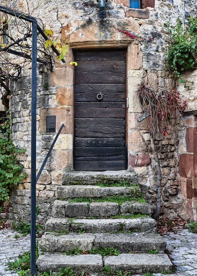 Stone Steps and Doorway