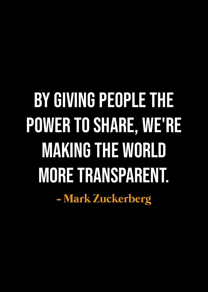 Mark Zuckerberg Quote