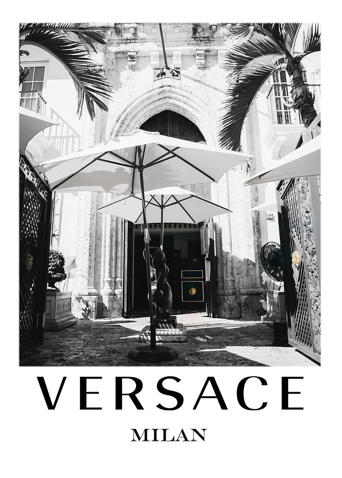 Versace Milan Entrance