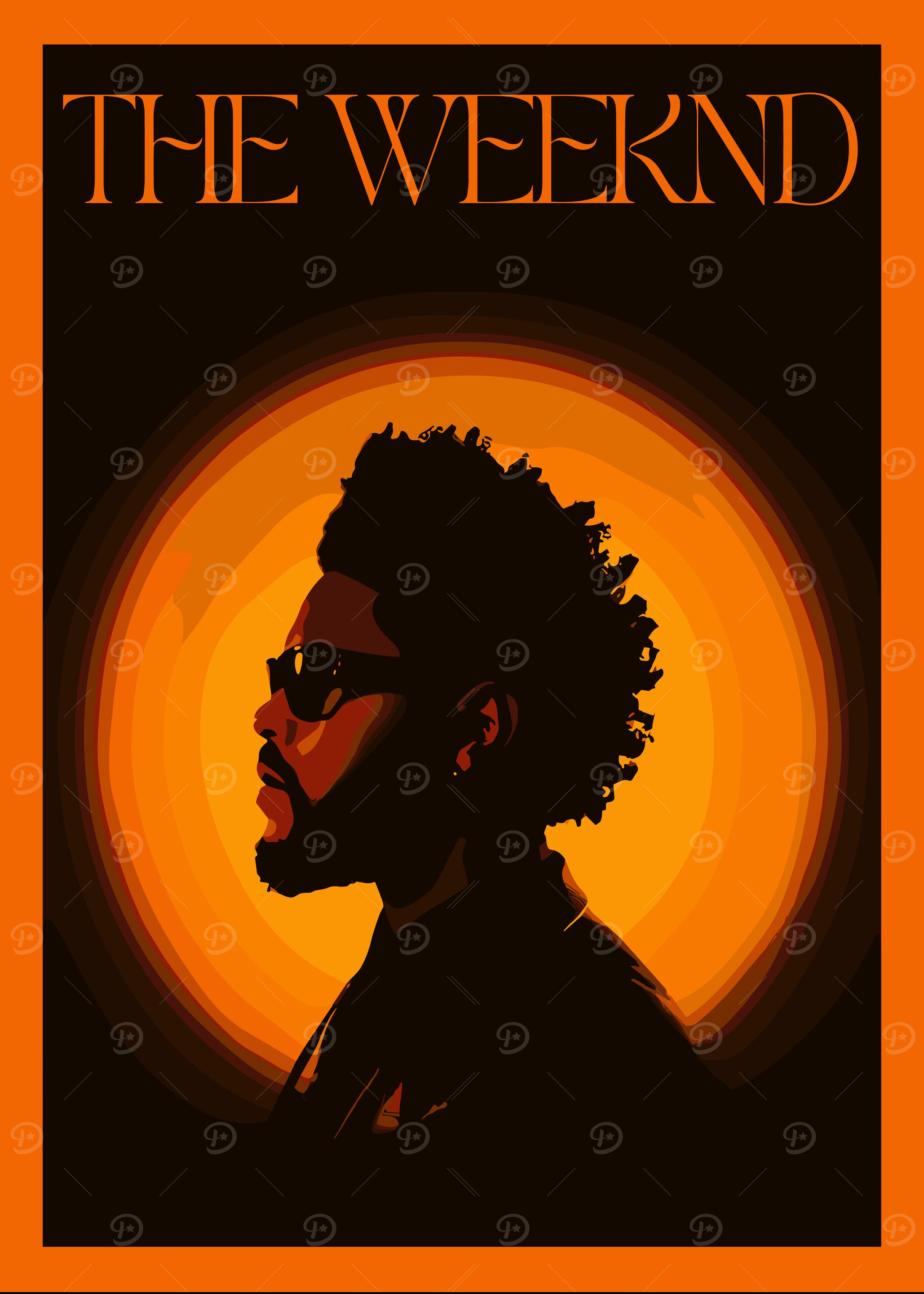 The Weeknd Silhouette