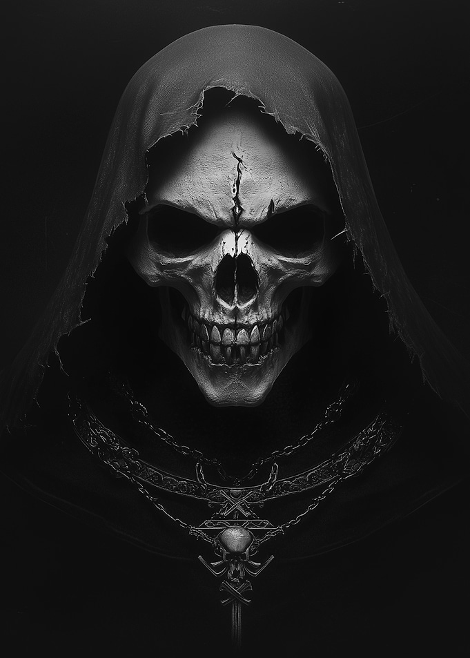 Grim Reaper Skull