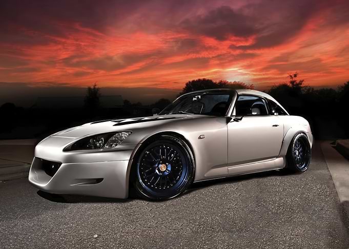 Silver Honda S2000
