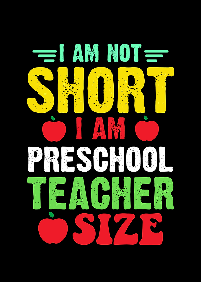 Preschool Teacher Size