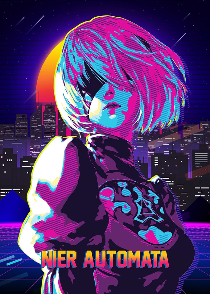 gaming Retro Art