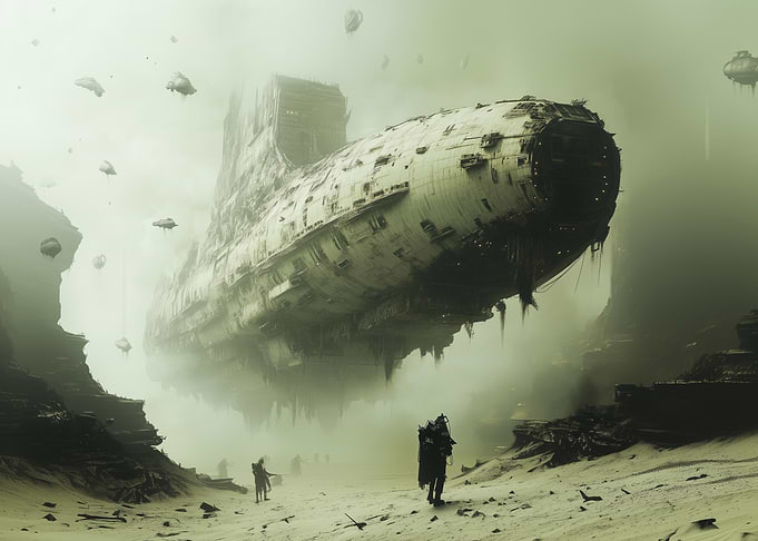 Crash Site in Fog