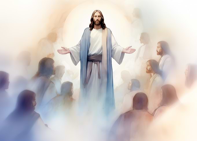 Jesus with His Disciples