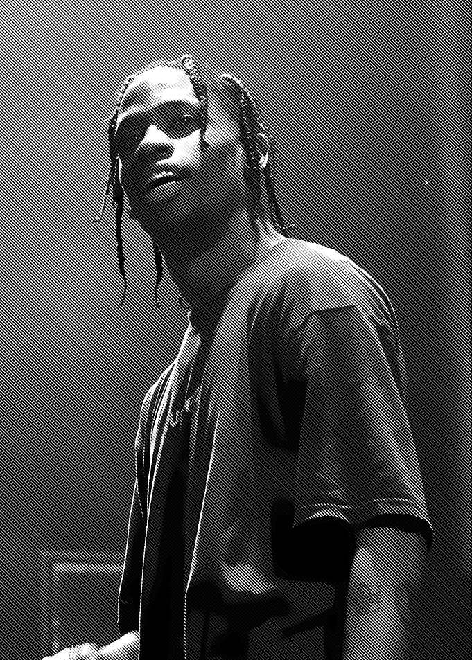 Travis Scott Portrait