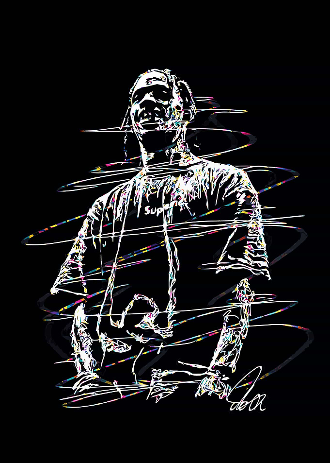 travis Line Art