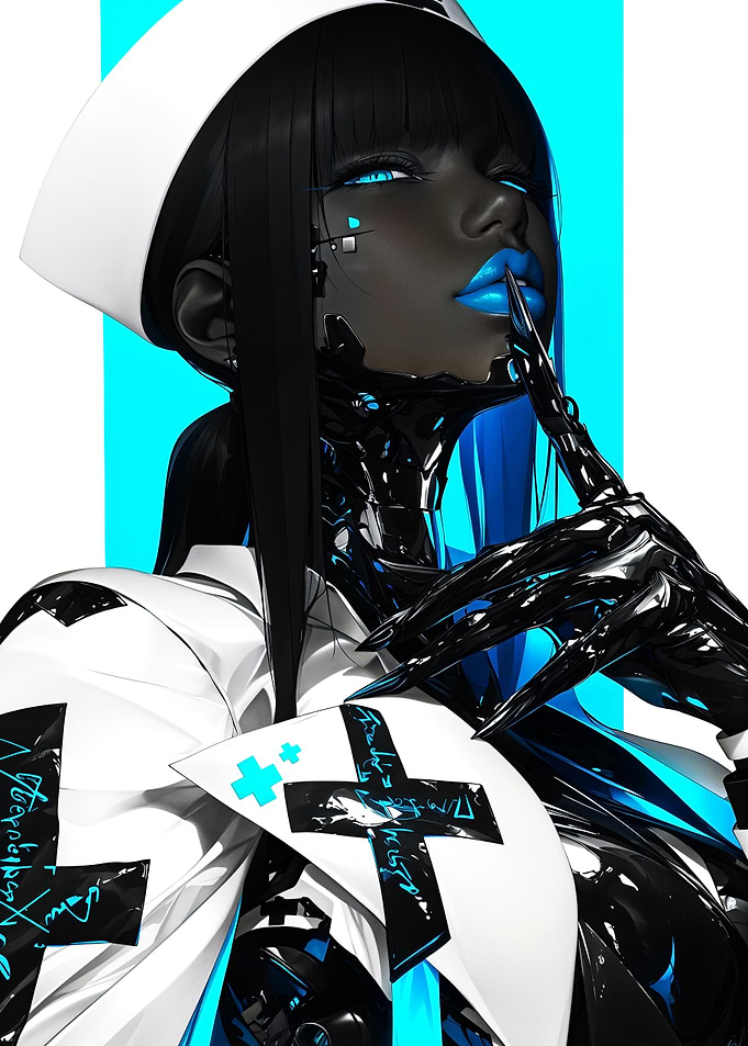 Cyberpunk Nurse