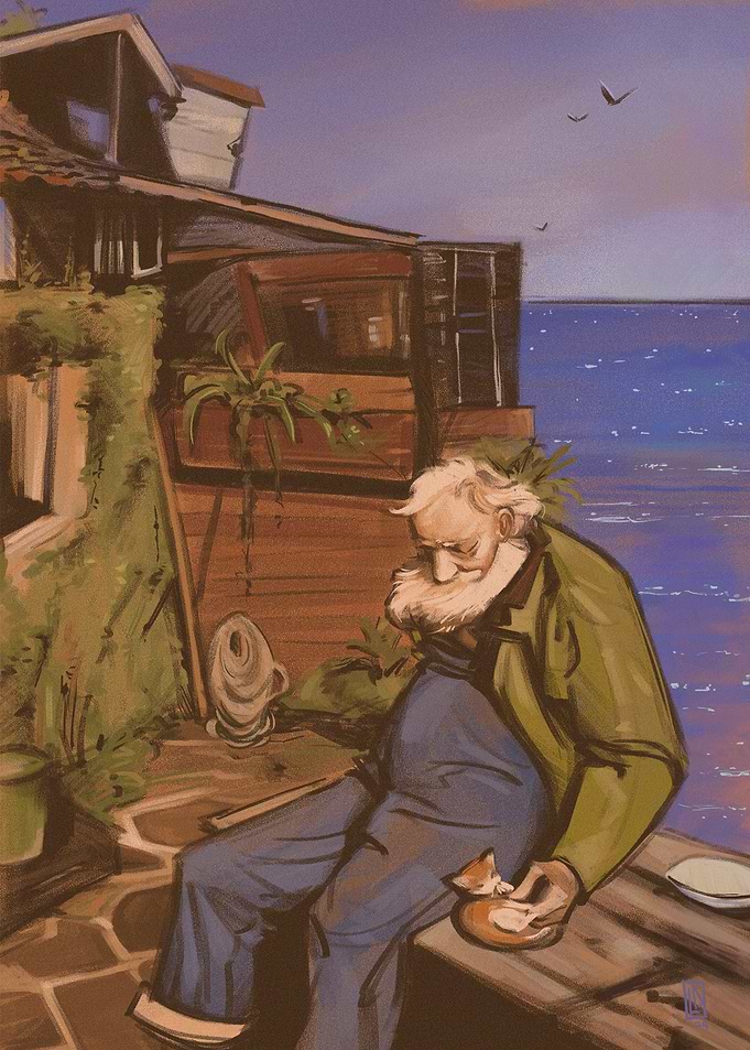 Old Man by the Sea