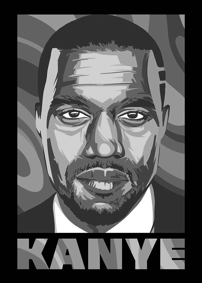 Kanye West Portrait
