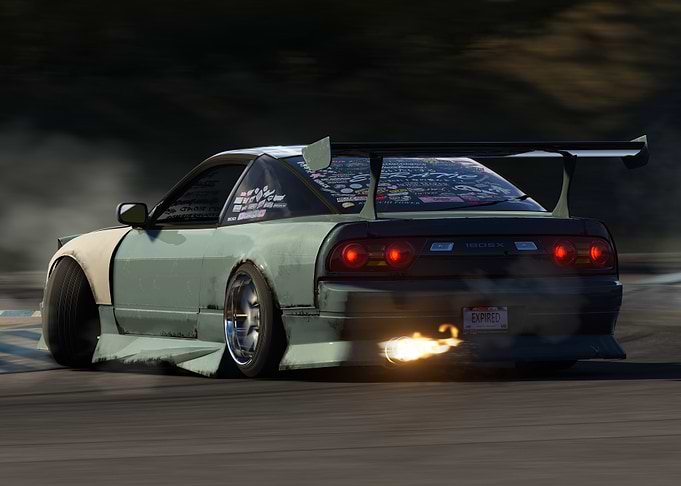 Nissan 180sx Drifting