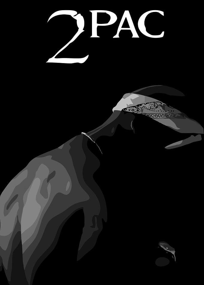 2Pac Portrait