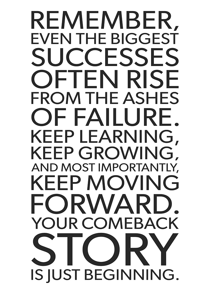 Comeback Story Quote