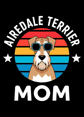 Airedale Terrier Mom