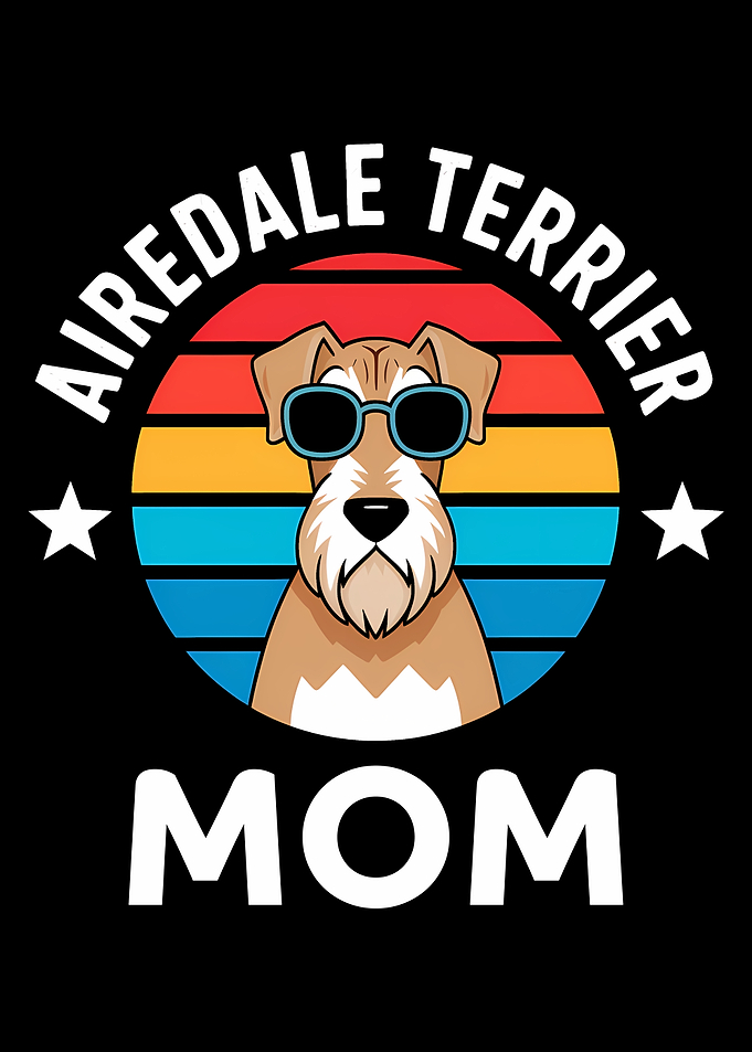 Airedale Terrier Mom