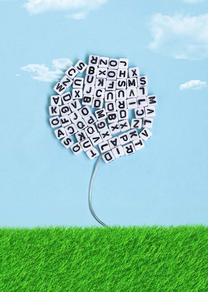 Alphabet Flower