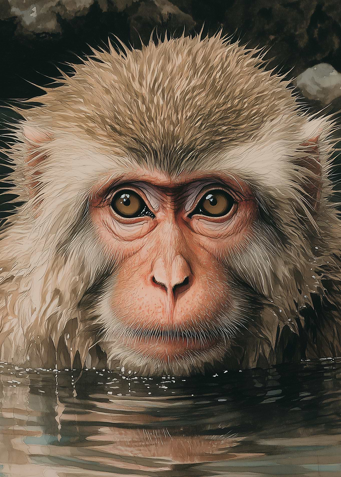 Monkey Portrait