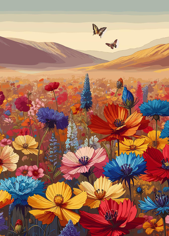 Vibrant Wildflower Meadow