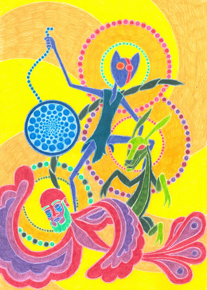 Psychedelic Creature Art