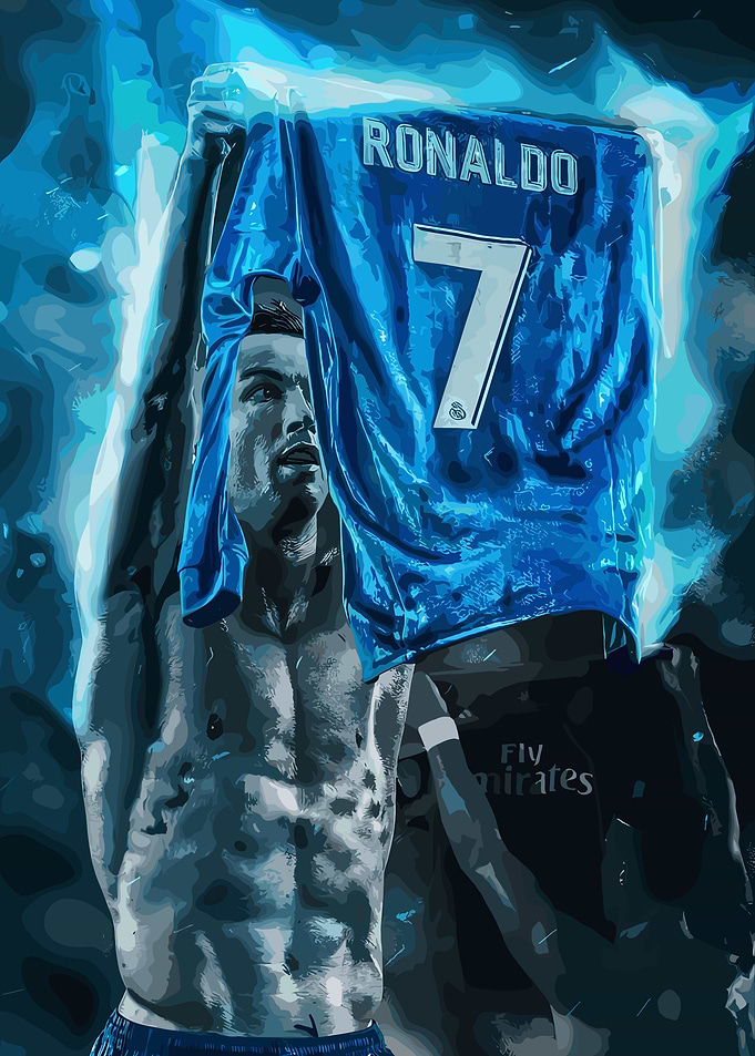 Cristiano Ronaldo Jersey Celebration