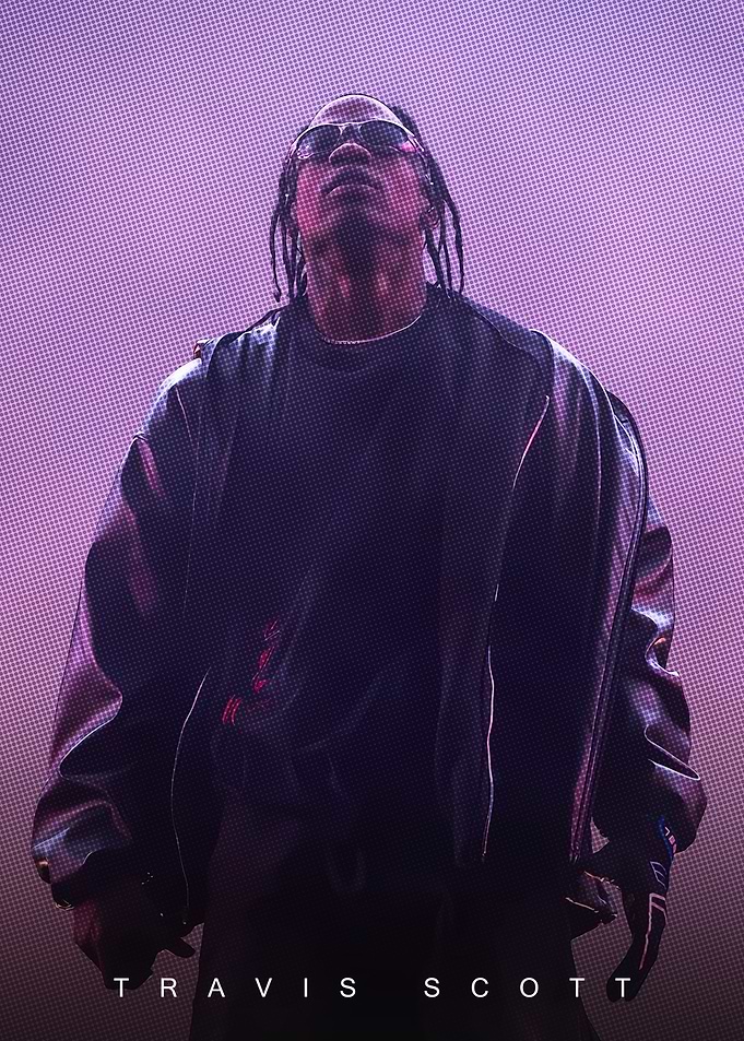 Travis Scott Portrait