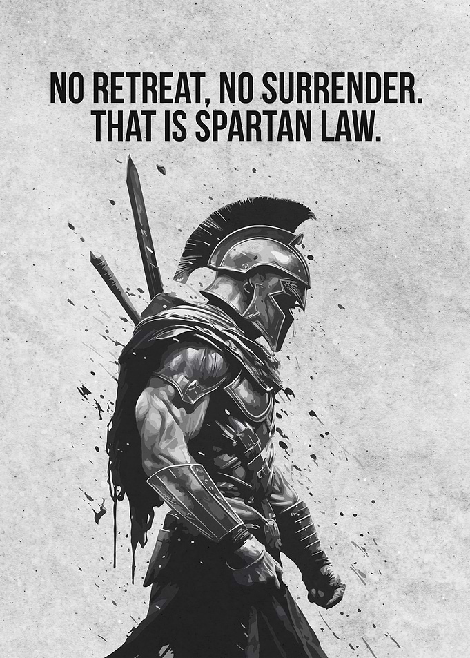 Spartan Warrior Quote