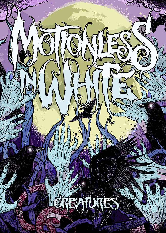 Motionless In White Creatures Album Art
