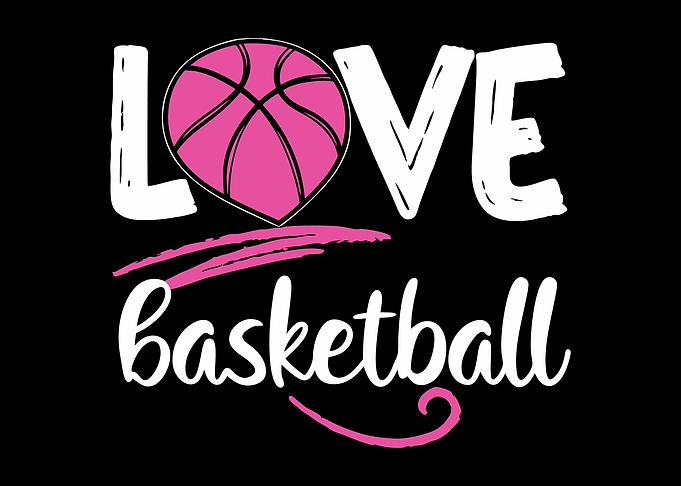 Love Basketball Graphic