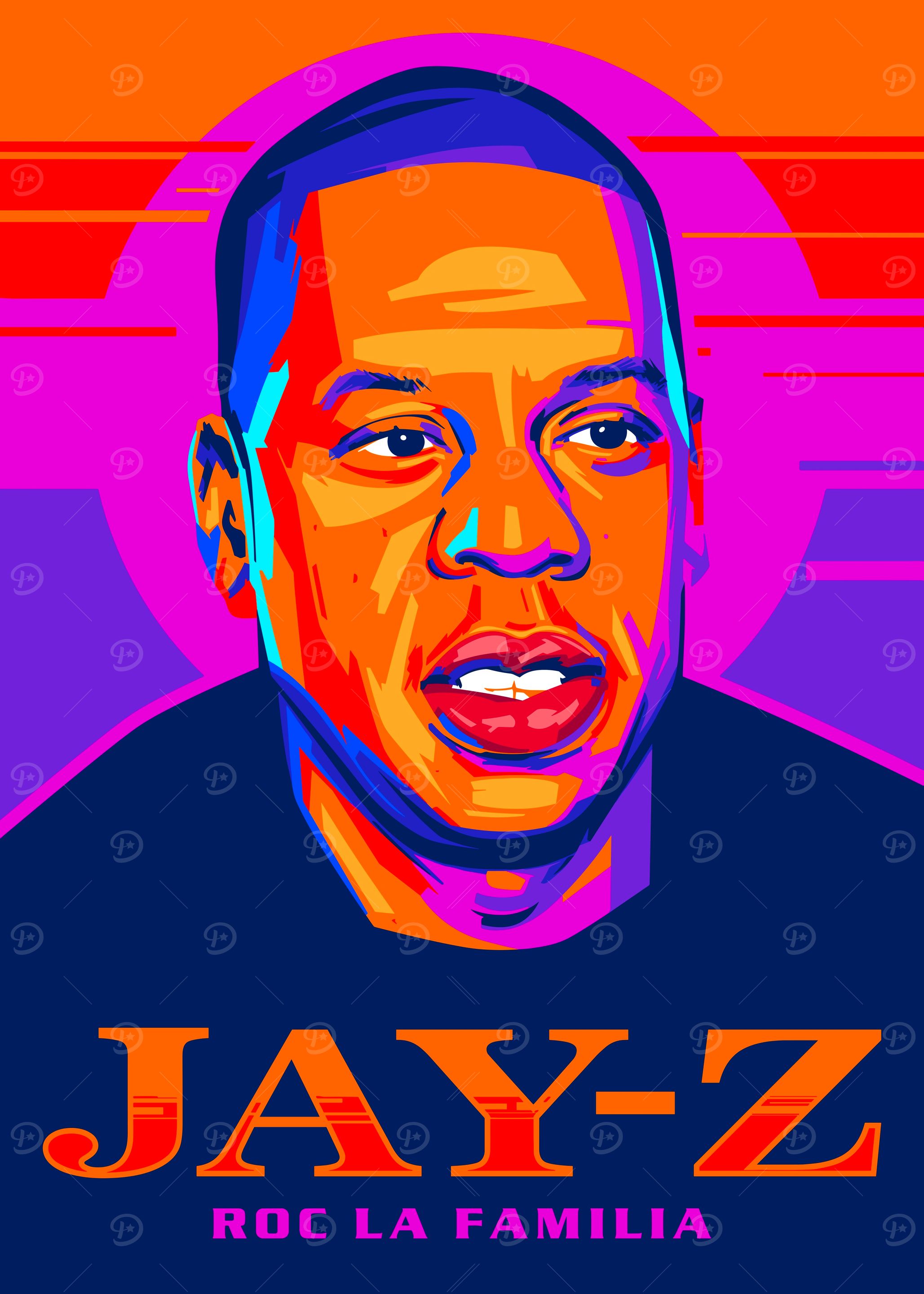 Jay-Z Roc La Familia Portrait