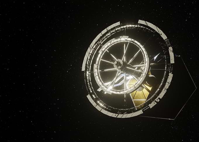Space Station in Orbit