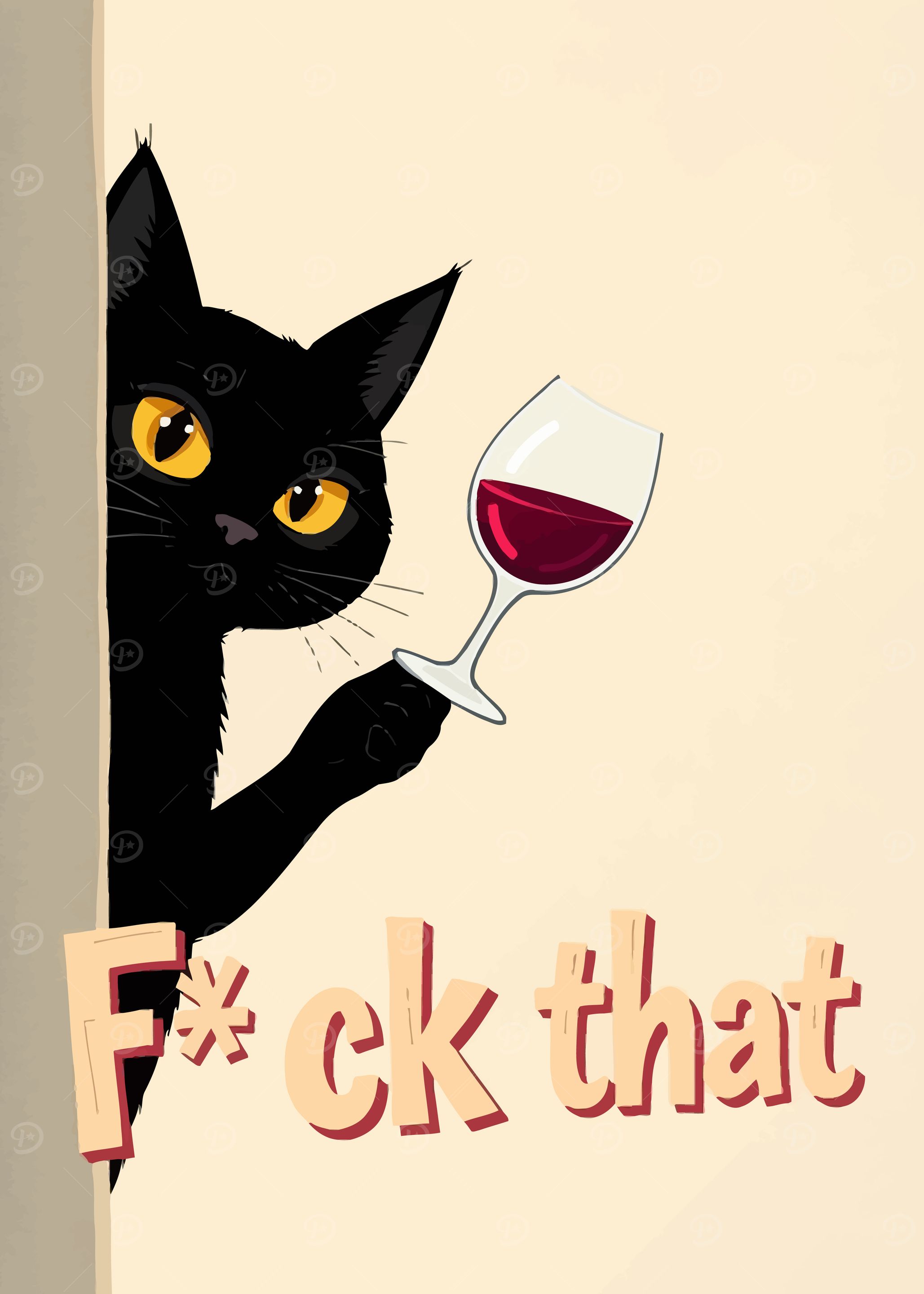 Black Cat Wine Refusal