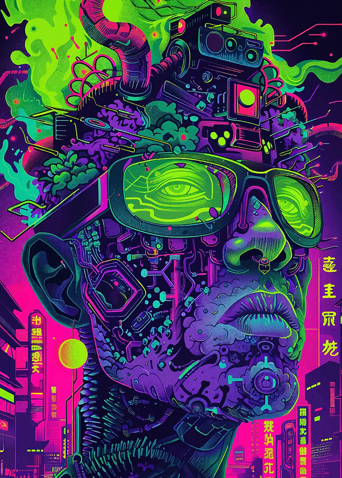 Cyberpunk Portrait