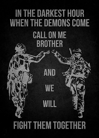 Brotherhood in Arms Quote