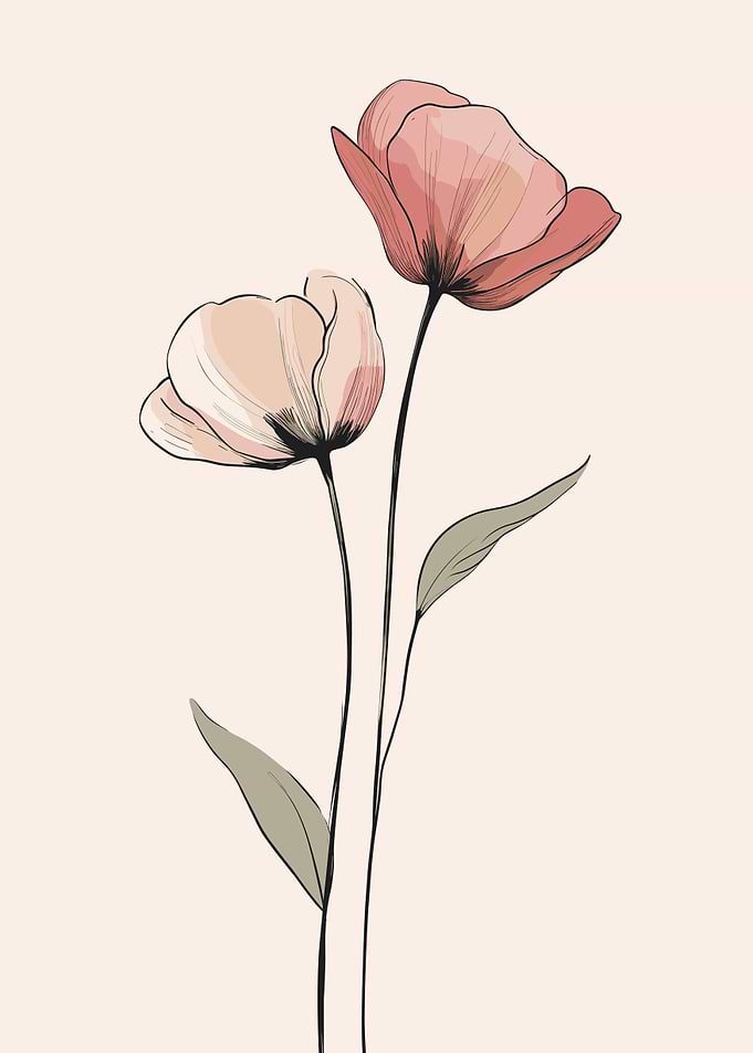 Delicate Flowers Art